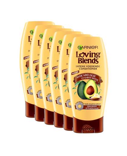 Loving Blends Avocado Karité Crèmespoeling 200 ml - multiverpakking 6 stuks
