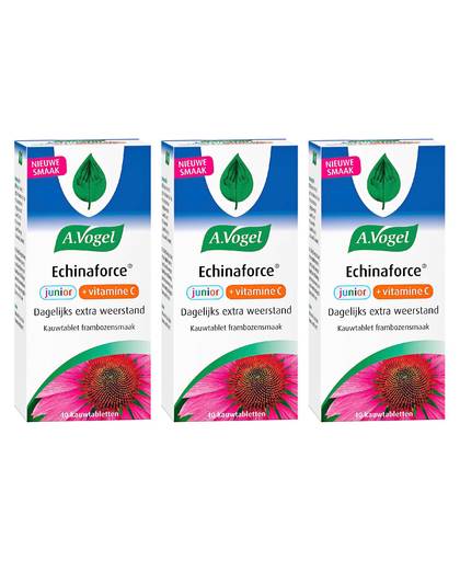 Echinaforce Junior vitamine C + Q10 kauwtabletten 3 x 40 stuks