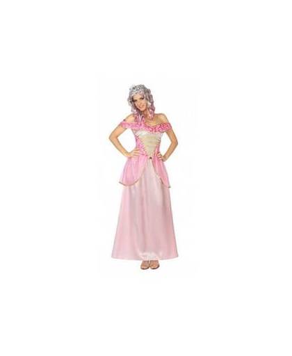 Roze prinsessen kleding xl