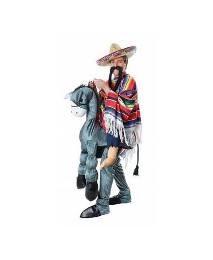 Instap kostuum mexicaan op ezel