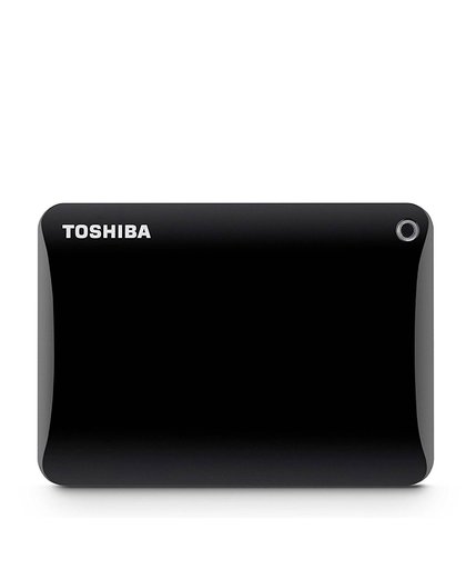 Toshiba Canvio Connect II 2.5" 3TB externe harde schijf 3000 GB Zwart