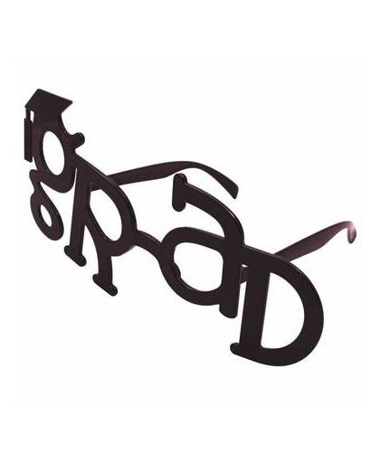 Geslaagd / afgestudeerd bril - grad - feestbril
