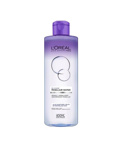 L’Oréal Paris Skin Expert Eau micellaire bi-phases - 400ml - Nettoyant visage micellar water