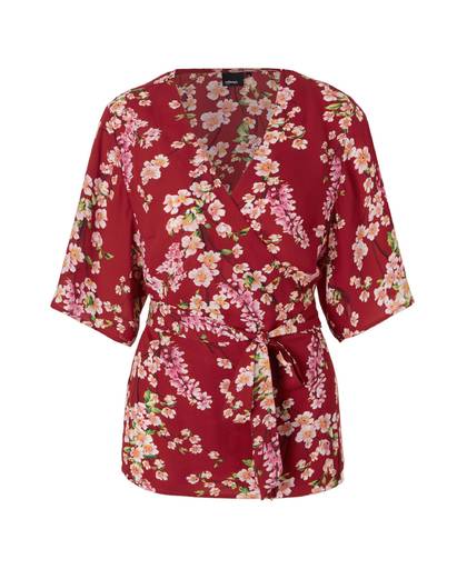 gerecycled polyester kimono top