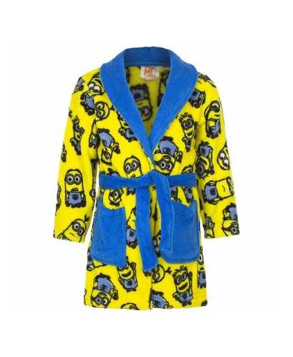 Minions fleece badjas geel voor jongens 104 (4 jaar)