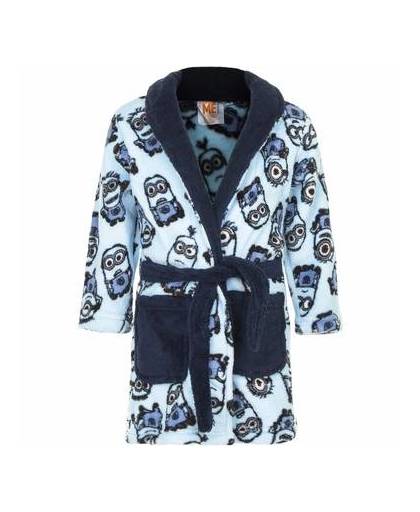 Minions fleece badjas blauw voor jongens 98 (3 jaar)
