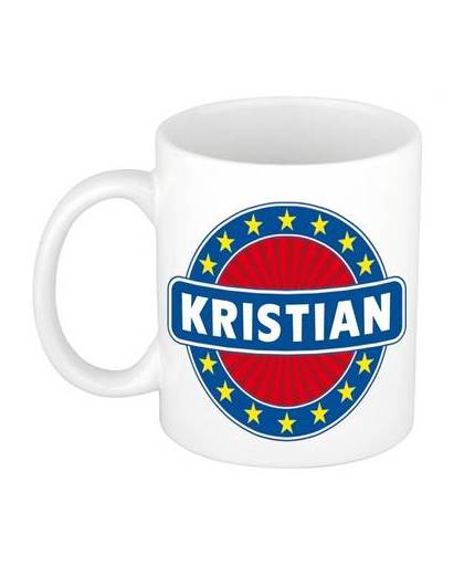 Kristian naam koffie mok / beker 300 ml - namen mokken