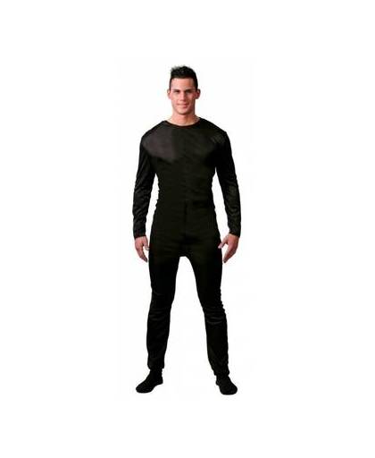 Zwarte bodysuit voor mannen