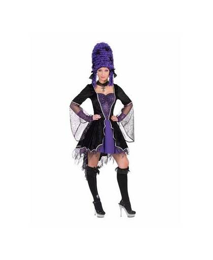 Halloween heksen verkleedjurk / kostuum paars voor volwassenen 40-42 (l/xl)