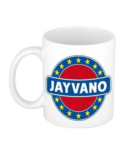 Jayvano naam koffie mok / beker 300 ml - namen mokken
