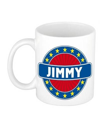 Jimmy naam koffie mok / beker 300 ml - namen mokken