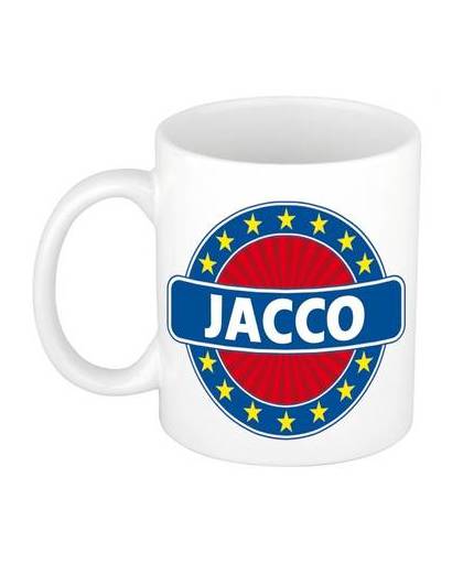 Jacco naam koffie mok / beker 300 ml - namen mokken