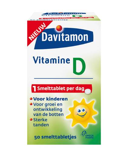 Vitamine D Kinderen Smelttablet - 50 stuks