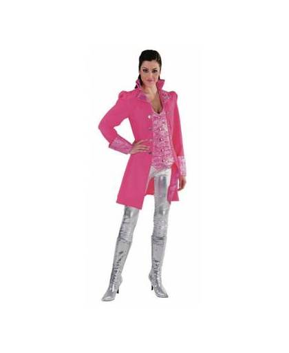 Roze theater jas voor dames 40 (l)