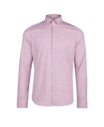 slim fit overhemd roze