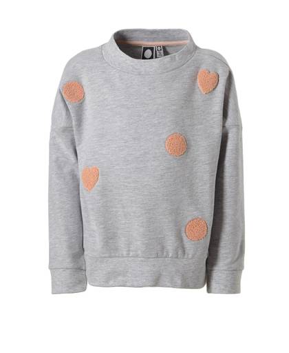 sweater Danyelle met geborduurde details