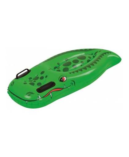 Opblaas bodyboard krokodil 100 cm
