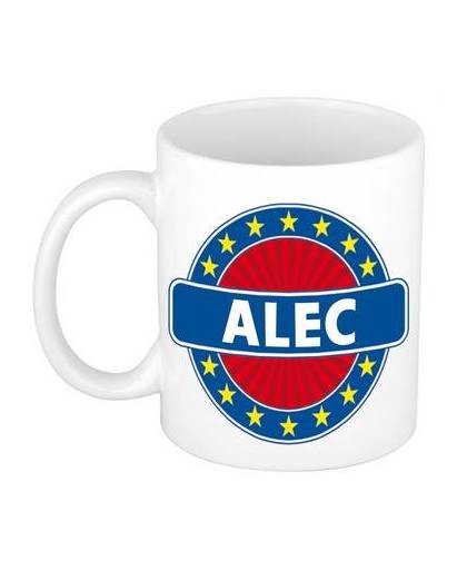 Alec naam koffie mok / beker 300 ml - namen mokken