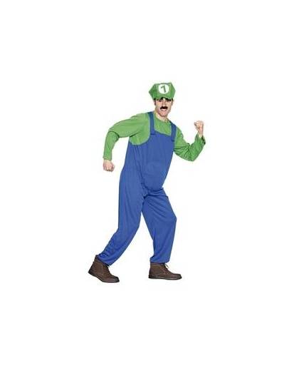 Loodgieter kostuum groen voor heren m/l (t-04)