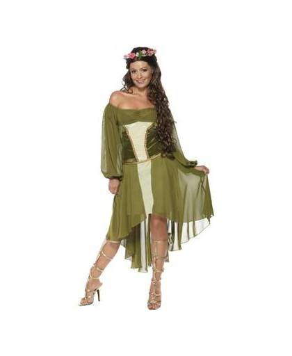 Middeleeuwse elfen jurk voor dames 40-42 (m)