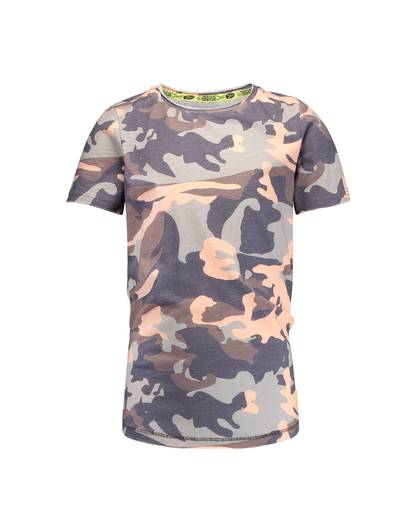 T-shirt Hartogi met camouflage print
