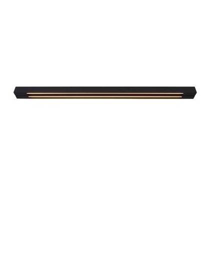 Lucide lino led - plafonniere - led - 2x16w 2700k - zwart