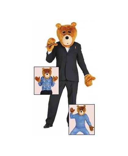 Teddybeer kostuum set - one size