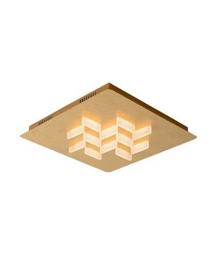 Lucide anisto - plafonniere - led dimb. - 1x30w 3000k - goud