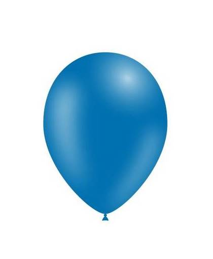 Blauwe ballonnen 25cm 10 stuks