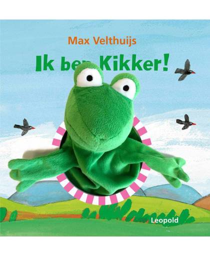 Ik ben Kikker! + handpop - Max Velthuijs