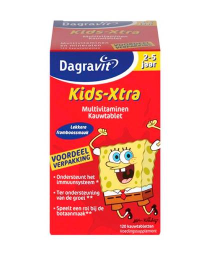 Vitamine tabletten Kids-Xtra - 120 tabletten