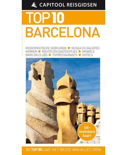 Capitool Top 10 Barcelona + uitneembare kaart - Capitool, Annelise Sorensen en Ryan Chandler