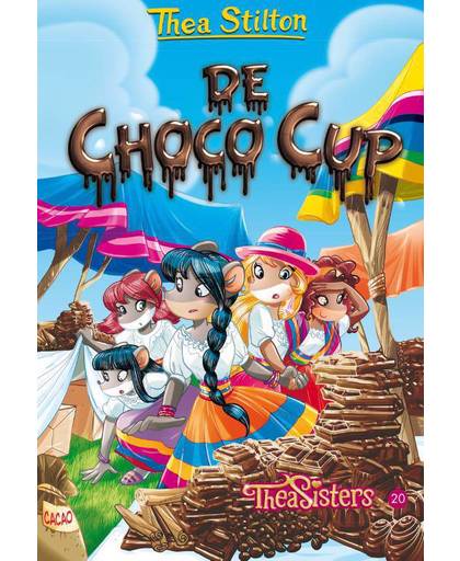 De Choco Cup (20) (met bakvorm) - Thea Stilton