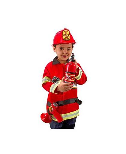 Complete brandweer outfit voor kinderen