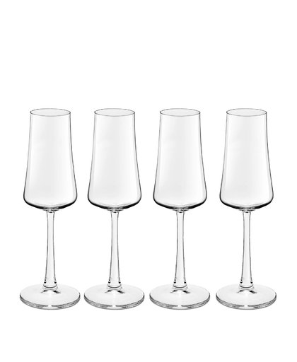 Novum champagneglas (set van 4)