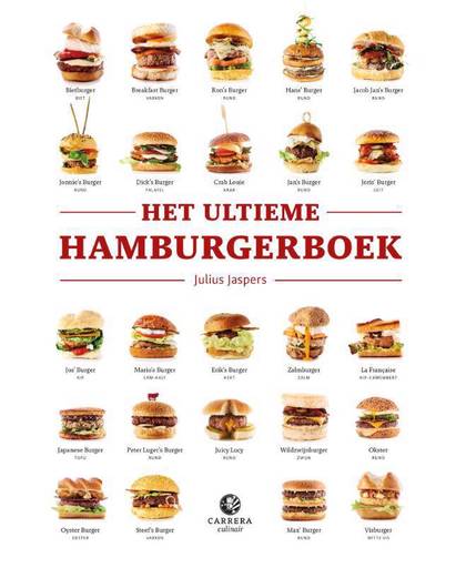 Het ultieme hamburgerboek - Julius Jaspers