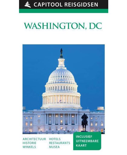 Capitool Washington D.C. + uitneembare kaart - Sanne Burke en Alice L. Powers