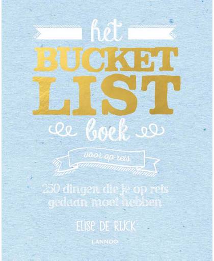 Het Bucketlist boek voor op reis - Elise De Rijck