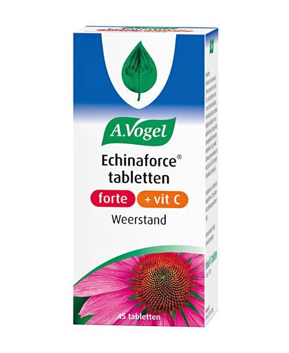 Echinaforce forte met vitamine C kauwtabletten - 45 tabletten