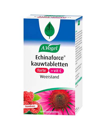 Echinaforce forte met vitamine C kauwtabletten - 60 tabletten