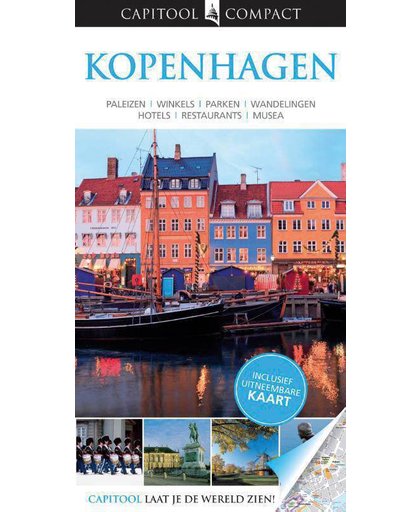 Capitool Compact Kopenhagen + uitneembare kaart - Antonia Cunningham