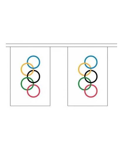 Buiten vlaggenlijn olympische spelen 3 m