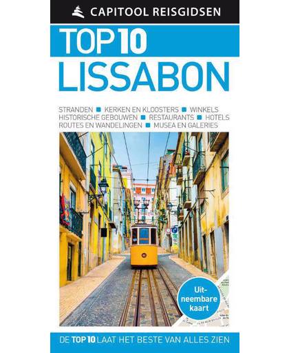 Capitool Top 10 Lissabon + uitneembare kaart - Tomas Tranaeus