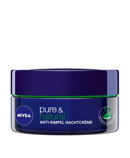 Pure & Natural anti-rimpel nachtcrème - 50ml