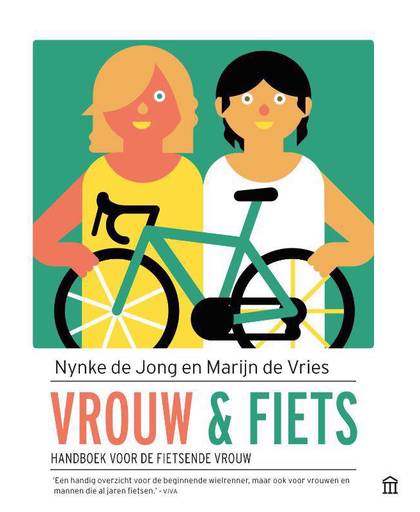 Vrouw en fiets - Nynke de Jong en Marijn de Vries