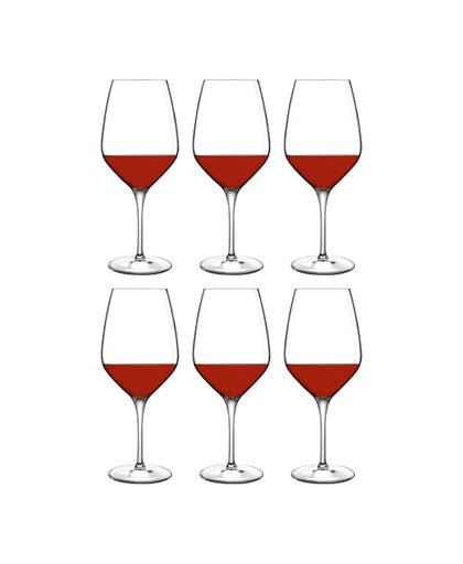 Atelier rode wijnglas (Ø9,1 cm) (set van 6)