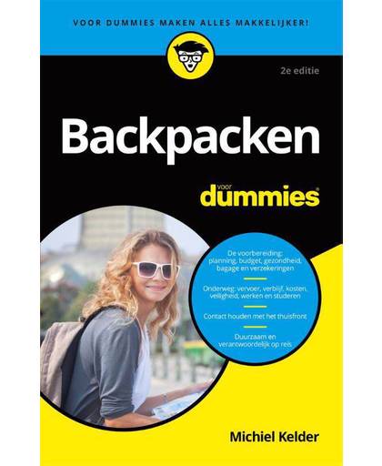 Backpacken voor Dummies, 2e editie - Michiel Kelder