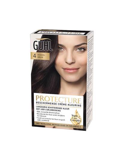Beschermende Creme haarkleuring - 4 Middenbruin