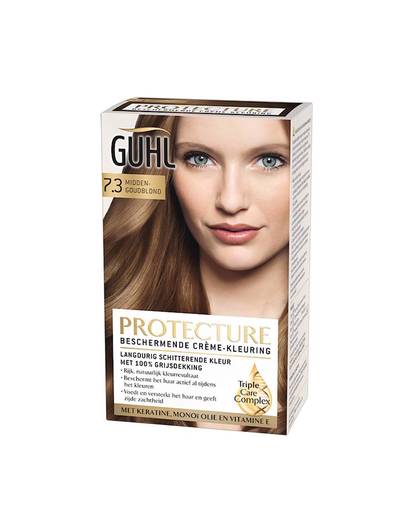 Beschermende Creme haarkleuring - 7.3 Middengoudblond