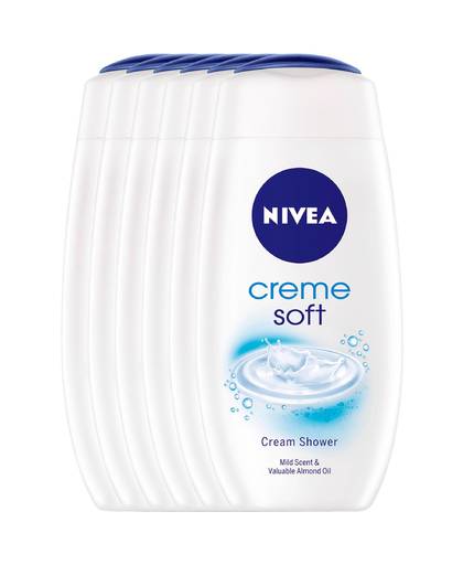 Crème Soft douchecrème - voordeelverpakking 5+1 gratis